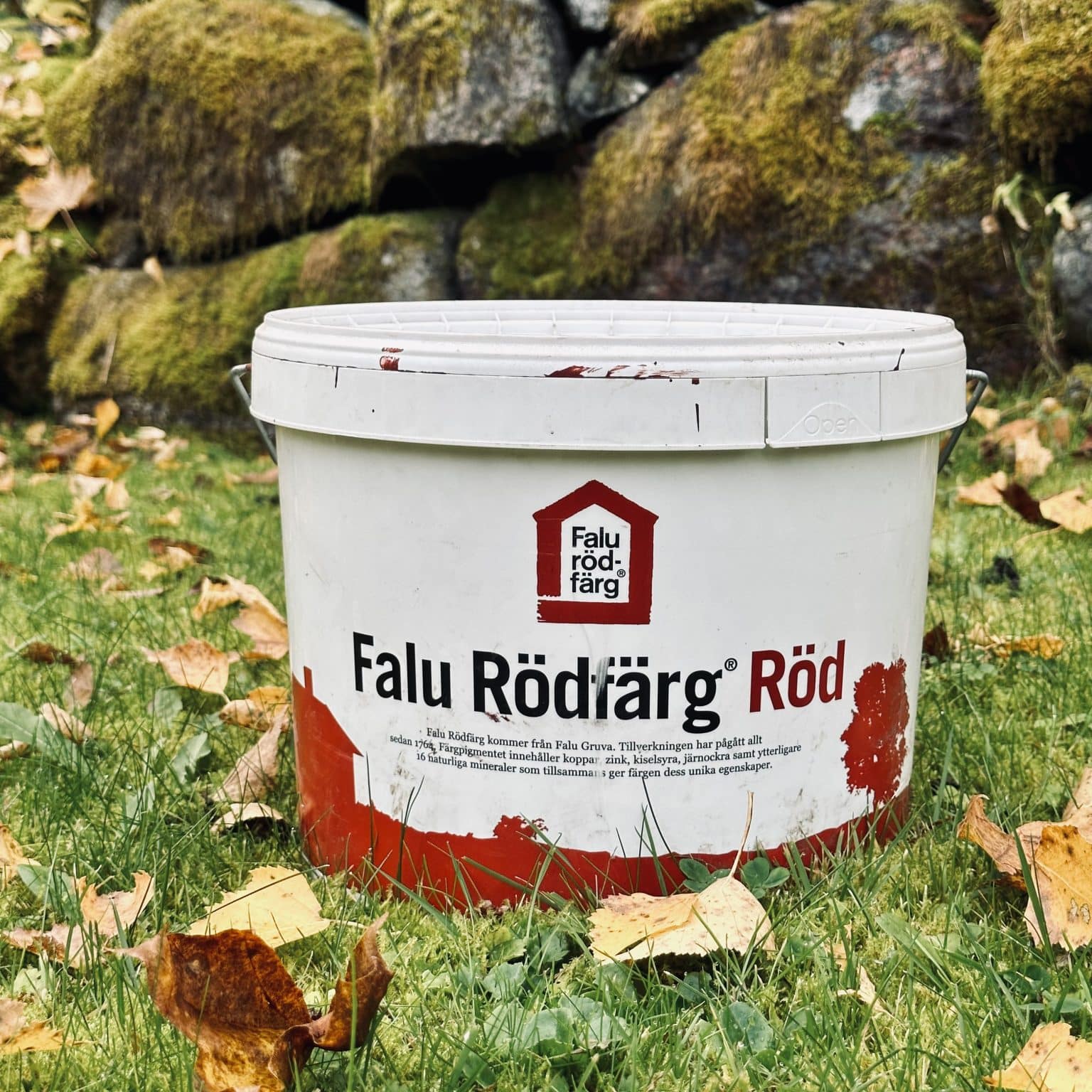 Vad har hänt om färgen är grynig? - Falu Rödfärg