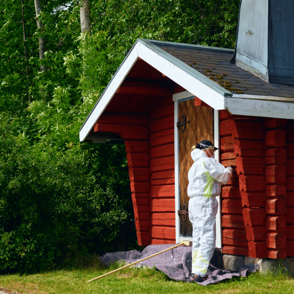 Färgen innehåller linolja, finns det risk för att den kan självantända?