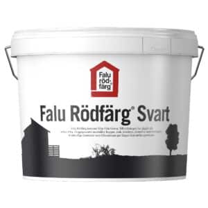 En burk Falu Rödfärg Original Svart.