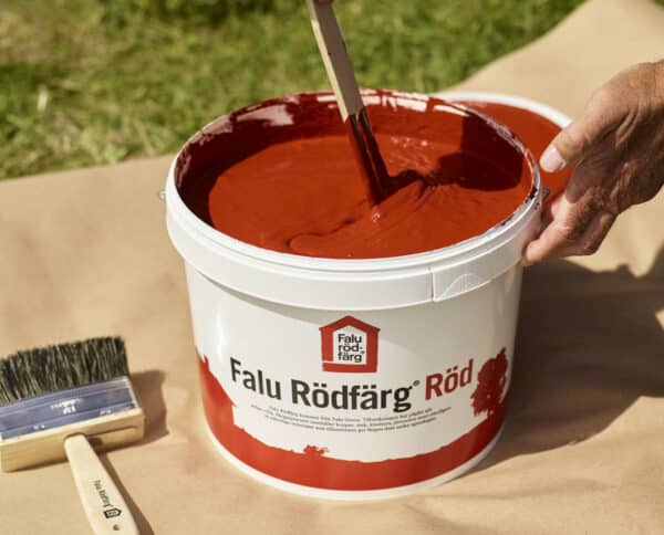 Hur späder man Falu Rödfärg? - Falu Rödfärg